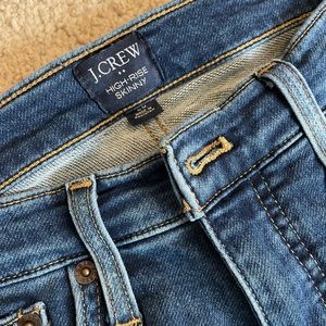 J Crew High Rise Skinny Jean 28
